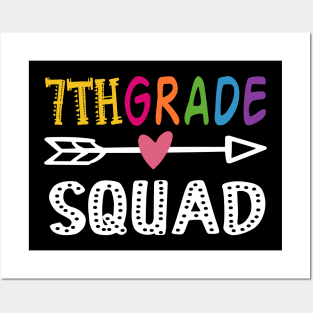 7th grade squad gift for teachers Posters and Art